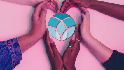 hands forming a heart