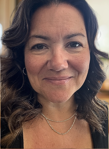 Woman smiling at the camera